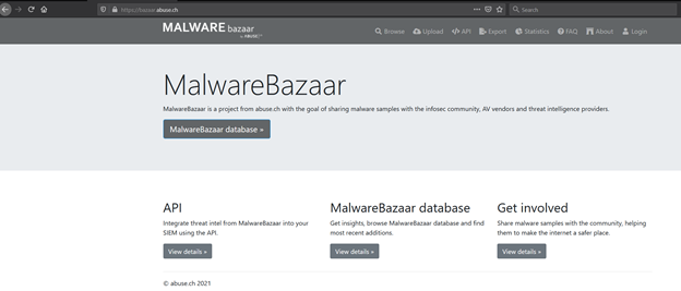 Malware Bazaar